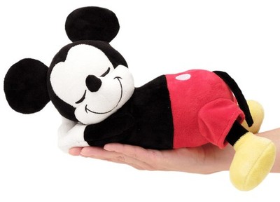 MORIPiLO Disney Mickey Mouse Körperkissen ca. 30 cm schwarz 4620452