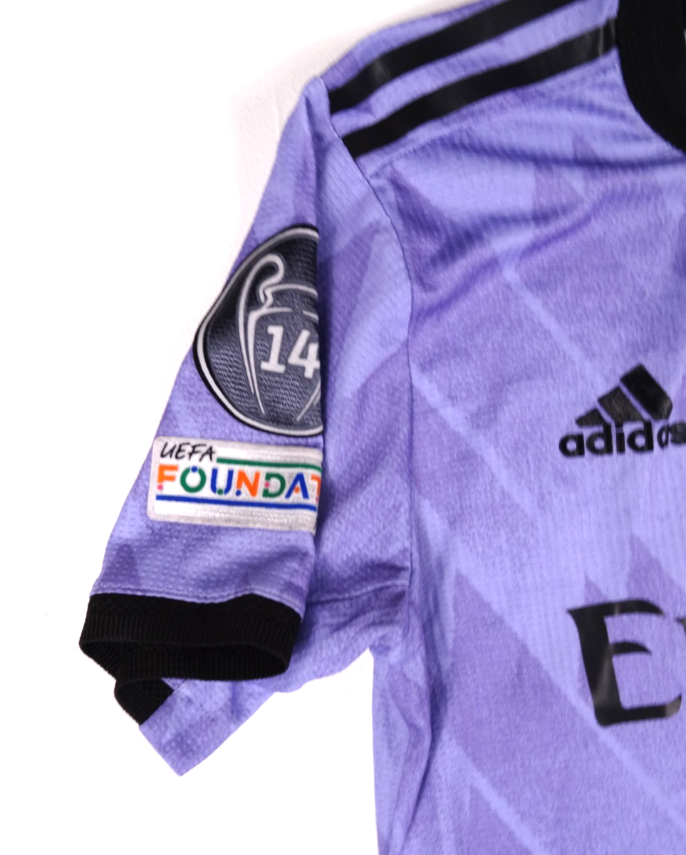 Adidas Real Madrid 22/23 Away Authentic Jersey Size Small Purple
