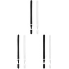 6 Sets Silikon -Stifthülsen dekorative Bleistiftabdeckung für Stift 2