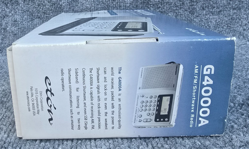 Grundig Eton G4000A AM/FM Shortwave Radio SSB - W/ Compact Antenna & AC Adapter - Photo 20/20
