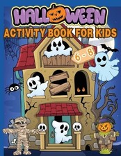 Estelle Design Halloween Activity Book for Kids Ages 6-8 Paperback UK IMPORT