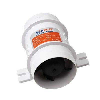 SEAFLO 3 ''Inline Marine Bilgenluftgebläse 12V 145 CFM Leises Boot