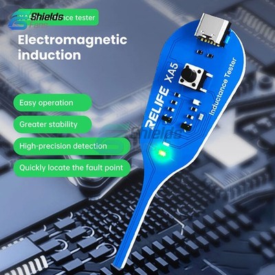 XA5 Motherboard Coil Tester Electromagnetic Inductor Detector Type-C