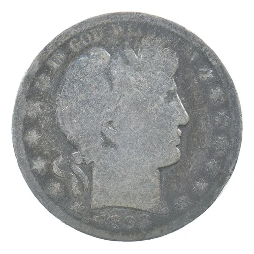 1898 Barber Half Dollar Estate Coin Collection *361