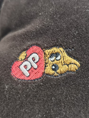 Pound Puppy 1985 Cioccolato Fondente Marrone Pound Puppy Peluche 18 Pollici Buone Condizioni - Foto 6 di 8