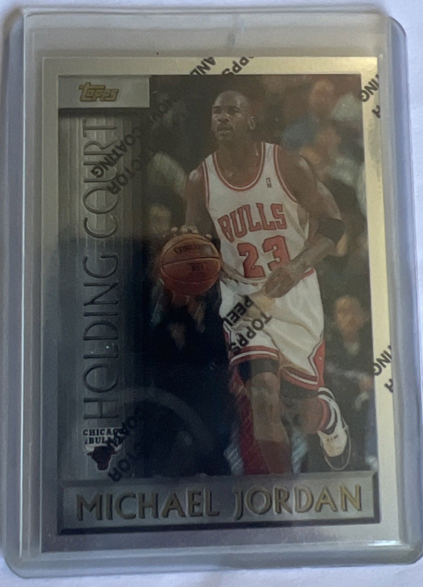 1996 Michael Jordan Topps - Holding Court #HC2