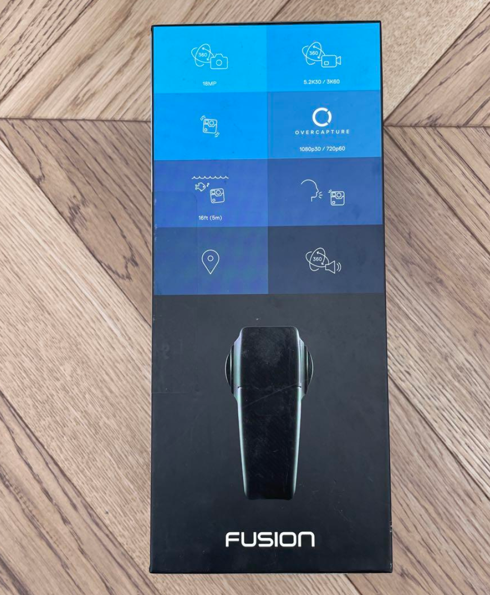 GoPro Fusion CHDHZ-103-FW 360° Action Camera 18MP 5.2K