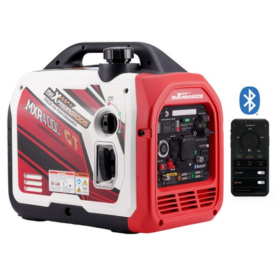 #ad 4000w Portable Dual Fuel Generator Inverter LPG Gas Bluetooth Start Quiet $699.99