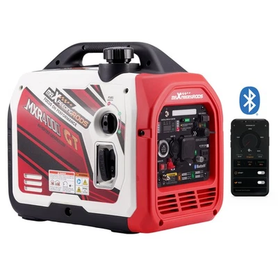 4000w Portable Dual Fuel Generator Inverter LPG/Gas Bluetooth Start Quiet - Image 1 of 4