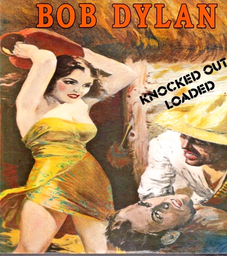 BOB DYLAN on LP  " KNOCKED OUT LOADED " blues rock folk