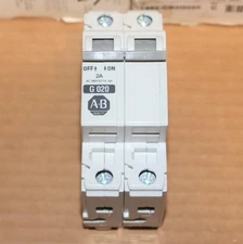One Allen Bradley AB 1492-CB2G020 2 Amp 2 Pole Breaker New NO BOX