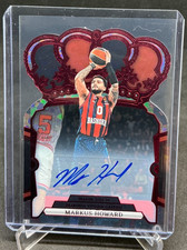 2023/24 Crown Royale Euroleague MARKUS HOWARD RED AUTO #17/30 Baskonia