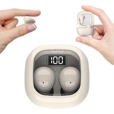Invisible Mini Sleep Earbuds for Side Sleepers, Small Discreet Wireless Bluetoot