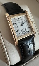 Rare Longines Dolce Vita Heritage Solid Gold 18ct 750 Tank Style Men Watch  
