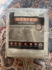 Heated full Mattress Pad Biddeford brand New/sealed 