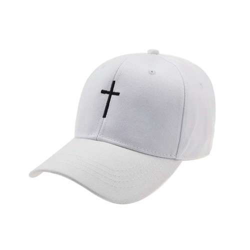 Cross Embroidery Baseball Cap,Adjustable Structured Dad Hat for Men Women Sun... - Bild 3 von 7