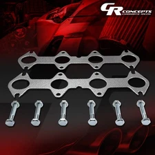 EXHAUST MANIFOLD HEADER GASKET COMPLETE SET FOR 04-10 FORD F150 5.4L V8 ENGINE