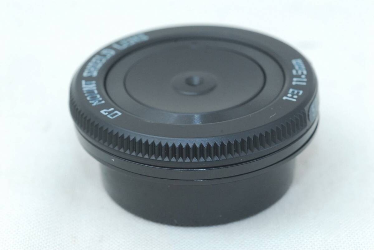 極美品　PENTAX Q 07 MOUNT SHIELD LENS PENTAX Q-mount lens shield 07 Mount Shield Lens 11.5mm F9