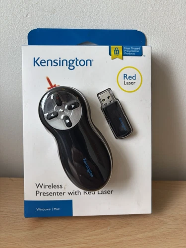 Kensington K33374USB Wireless Presenter with Red Laser