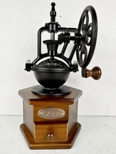 CAFE Manual Coffee Grinder Vintage Style Portable Hand Crank Grain Mill