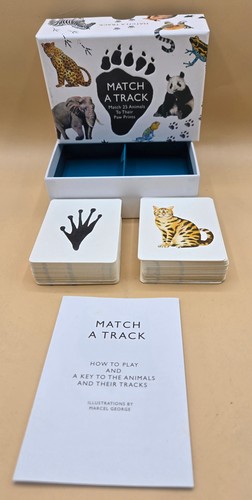 Match a Track: Animal Track Memory Game, NEW, OPEN BOX - Picture 3 of 10
