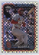 2024 Topps Chrome Update X-Fractor Victor Scott II #USC48 13c5