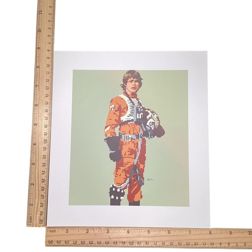 Society6 Set of 6 Mini Art Prints Star Wars themed all New - Picture 7 of 10