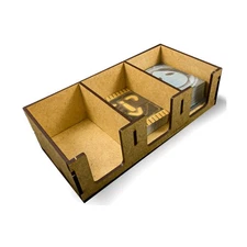 Customeeple Game Accessory Deck Holders Mini USA/Chimera - 3 Holders New