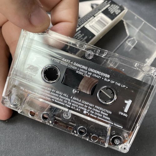 RATT - Dancing Undercover (Cassette, 1986) hard rock, glam metal tape, 80s, VTG - Picture 4 of 6