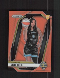 2024 Panini Prizm WNBA #147 Angel Reese Orange Prizms #/99