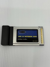 Dynex DX-UC202 USB 2.0 CardBus Notebook Expansion Card 2 Ports 480Mbps
