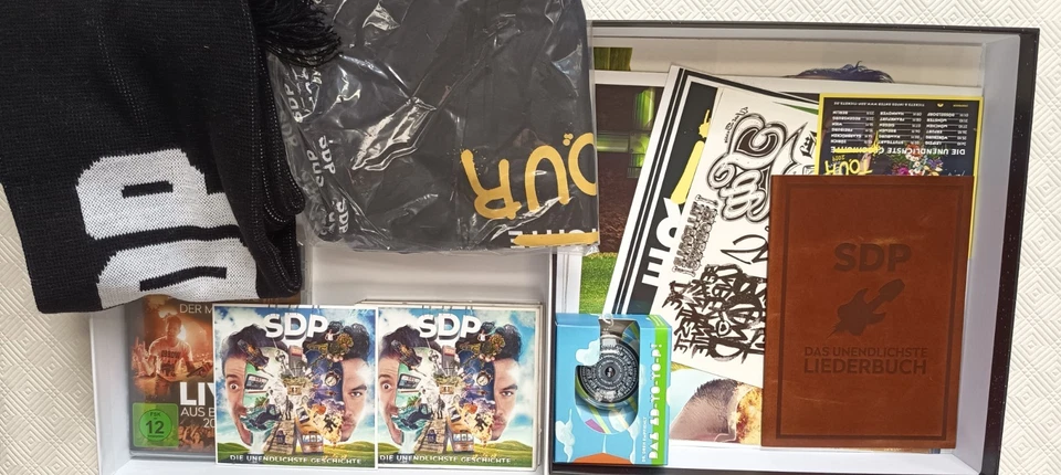 SDP Die Bunte Seite Der Macht / Die unendlichste Geschichte  LIMITED FAN BOXEN - Bild 4 von 4