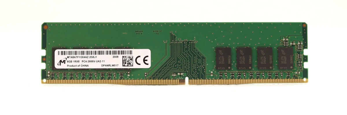 PC4-21300 (DDR4-2666) Bus Speed ECC RAM Computer Memory (RAM) for