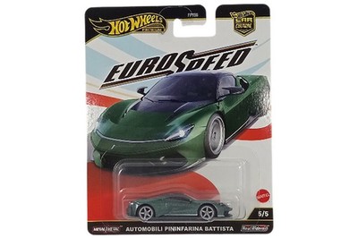 Hot Wheels FPY86-JBK77 Automobili Pininfarina Battista grün metallic - EuroSpeed