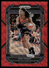 Shey Peddy 2023-24 Panini Prizm WNBA Ruby Wave Phoenix Mercury #110