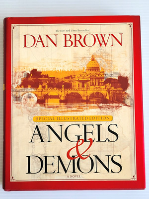 Angels & Demons by Dan Brown First Edition 1st Printing Hardcover Illustrated