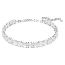 Swarovski Millenia Choker, Octagon Cut, White, Rhodium Plated 5696292