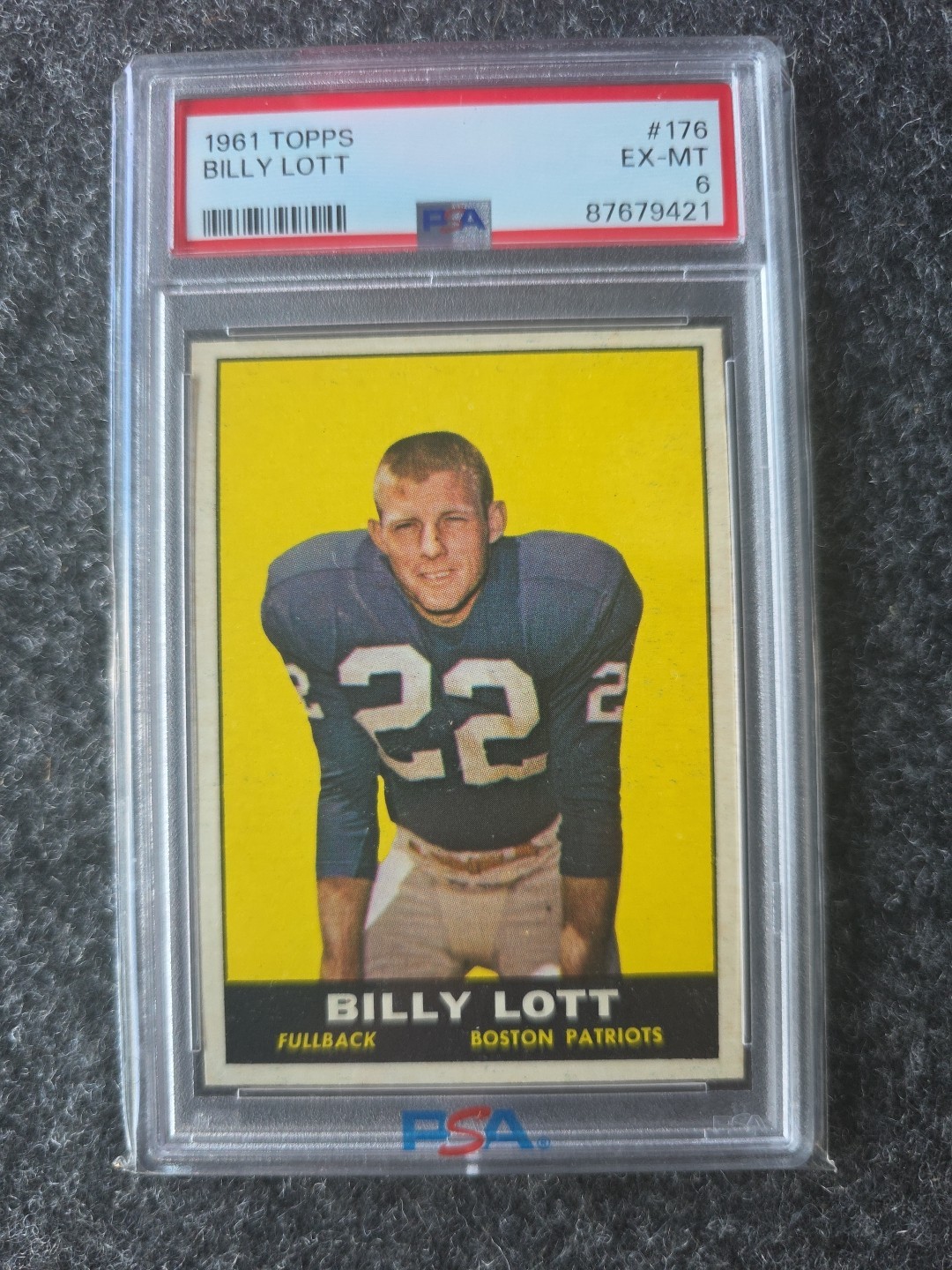 1961 Topps - Billy Lott #176 (RC)