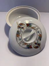 Antique 1930s Royal Rochester Fraunfelter Golden Pheasant Bird of Paradise Bake