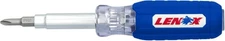LENOX 6-In-1 Multi-Bit Screwdriver (LXHT68005) Pack of 1, Blue 