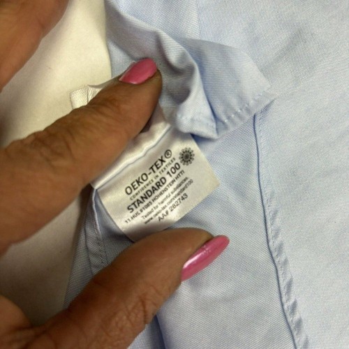 Lauren Ralph Lauren UltraFlex Classic Fit Dress Shirt Long Sleeve Black Label EC - Picture 8 of 13
