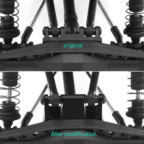 1/2PCS Aluminum Alloy Link Lifted Mount for Axial Capra 1/18 2WD UTB18 - Imagen 7 de 9