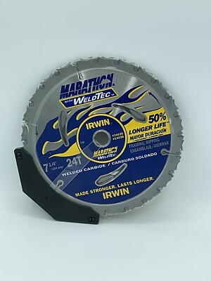 Irwin Marathon With WeldTec 7-1/4'' 24T Circular Saw Blades - Quanity of 3