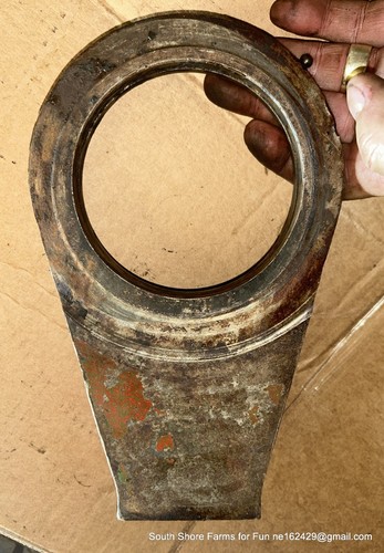 OEM OLIVER 1850 PERKINS COCKSHUTT SOPORTE MOTOR DELANTERO 159151A 38122610 HIERRO FUNDIDO - Imagen 5 de 7