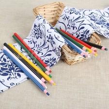 1/6Pcs Sewing Marking Pencils 6 Color Cutting Free Pens Dressmaker Fabric Marker