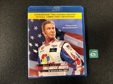 Talladega Nights Blu-ray Disc The Ballad of Ricky Bobby Will Ferrell Comedy USED