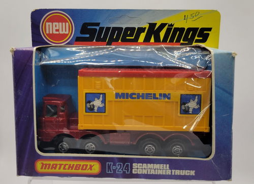 MATCHBOX SUPERKINGS K-24 Michelin Scammell Container Truck *NEW IN BOX*