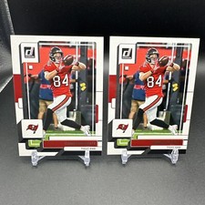 2022 Panini Donruss Football Card Cameron Brate #254 Buccaneers Lot Of 2 Cards