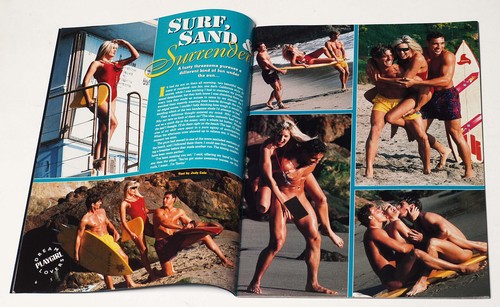 PLAYGIRL MAGAZINE - FANTASIES # 3, n° 62, ALWAYS & FOREVER, SURF, SAND. - Foto 3 di 23