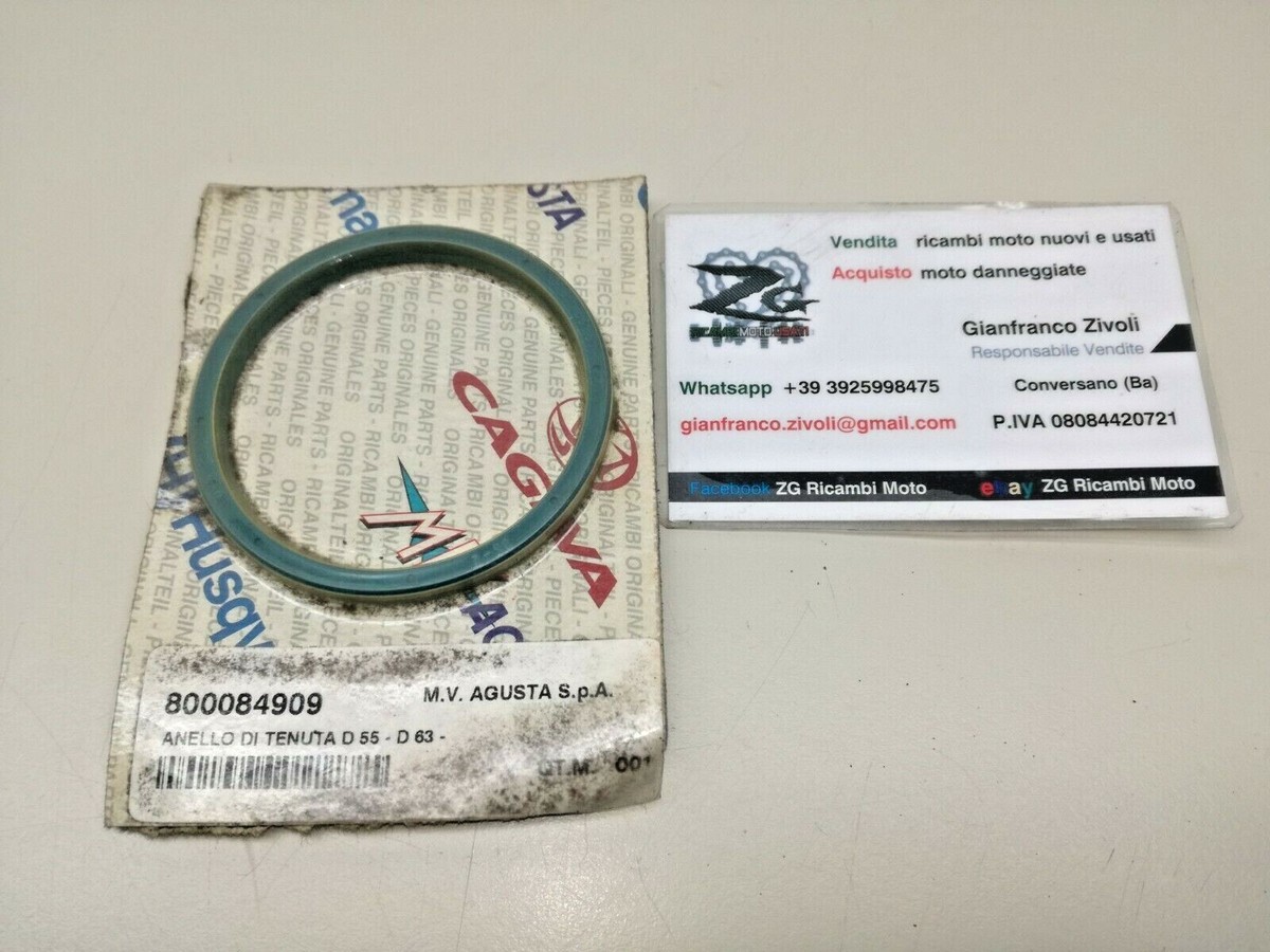 800084909 Originale MV Agusta anello tenuta 55-63-5 mozzo ruota